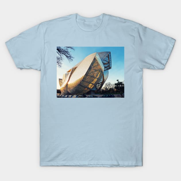 glass architecture T-Shirt by psychoshadow